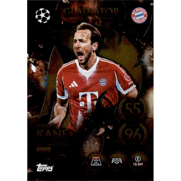 Topps Match Attax Champions League 2025/26 - GLE8 - Harry Kane - Gladiators Limited Edition - Spartans