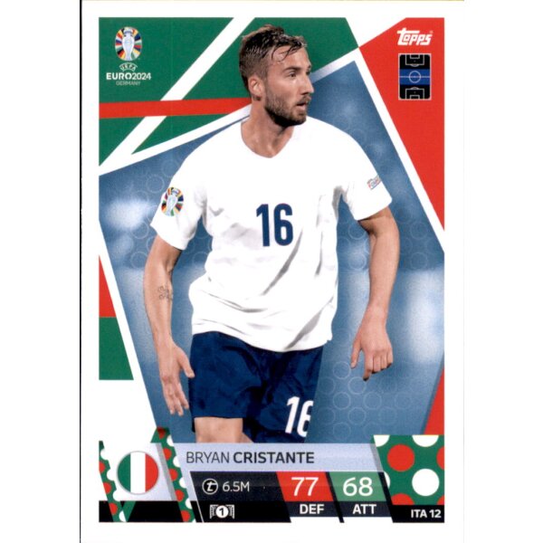 Topps Match Attax EURO 2024 Germany - ITA 12 - Bryan Cristante