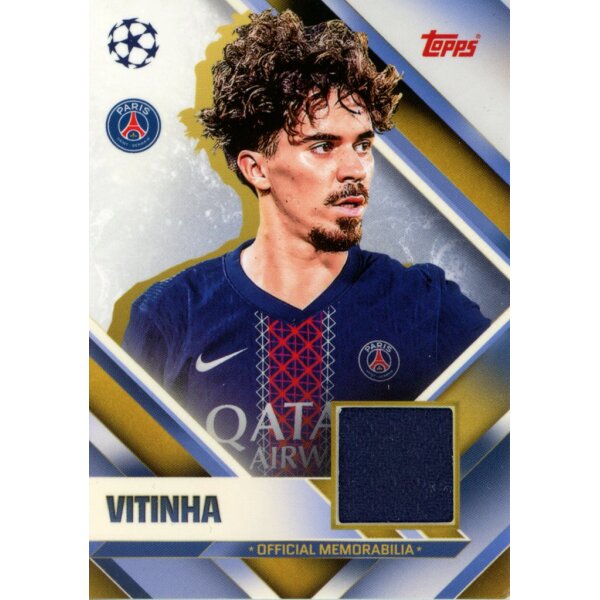 Topps Match Attax Champions League 2025/26 - JR-VIT - Vitinha - Player-Worn Jersey Relic