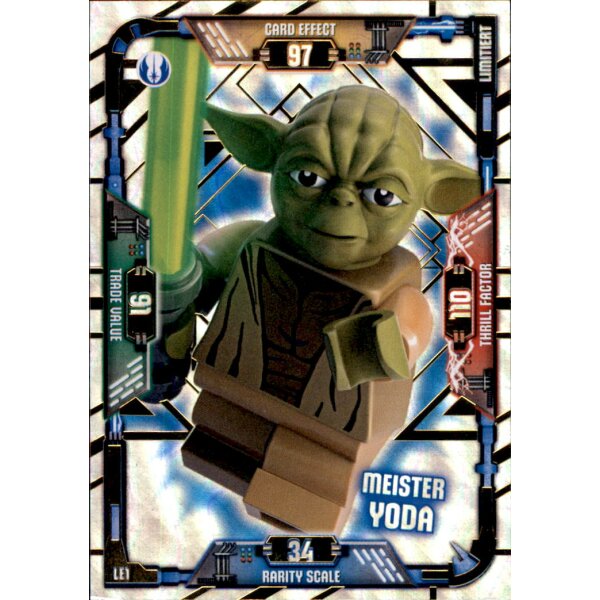 LE1 - Meister Yoda - Limitierte Auflage - LEGO Star Wars Serie 1