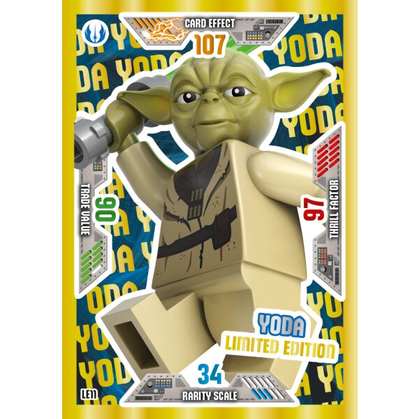 LE11 - Yoda - Limitierte Auflage - LEGO Star Wars Serie 2