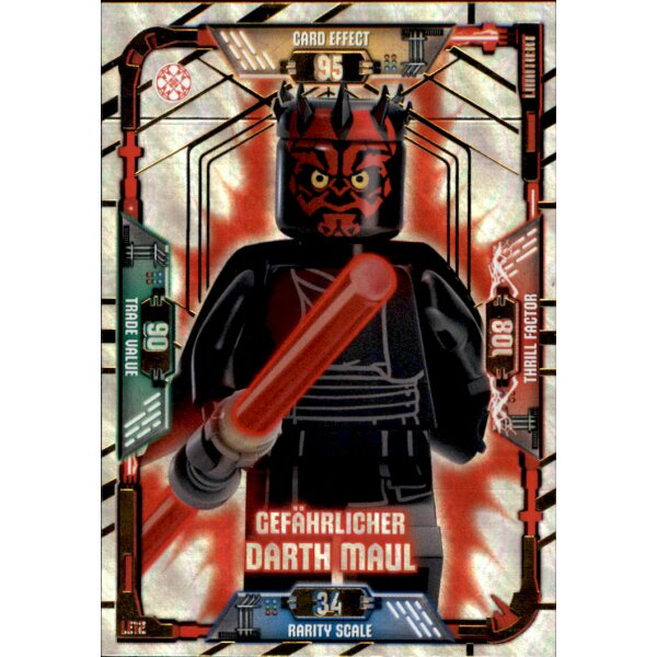 LE12 - Gefährlicher Darth Maul - Limitierte Auflage - LEGO Star Wars Serie 1