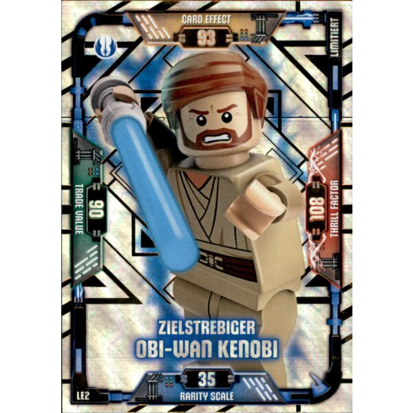LE2 - Zielstrebiger Obi-Wan Kenobi - Limitierte Auflage - LEGO Star Wars Serie 1