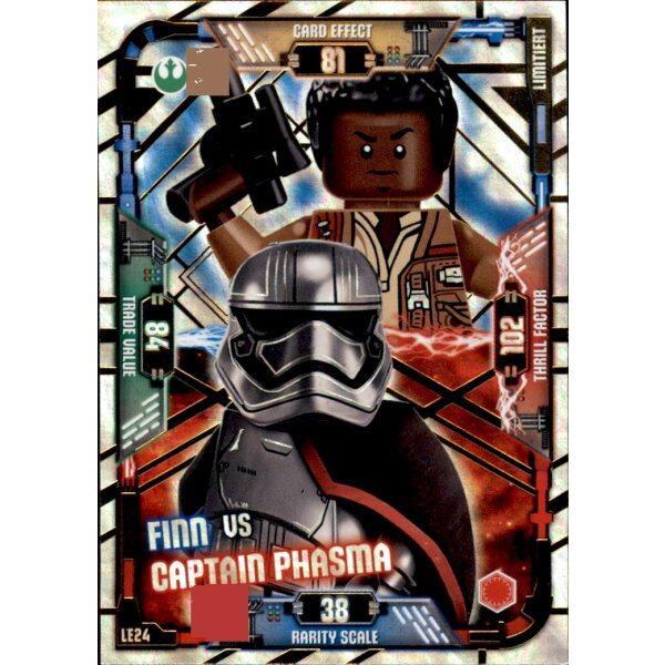 LE24 - Finn VS Captain Phasma - Limitierte Auflage - LEGO Star Wars Serie 1