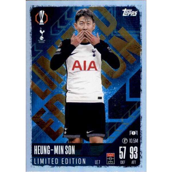 Topps Match Attax Champions League 2024/25 - LE7 - Heung-Min Son - Limited Edition