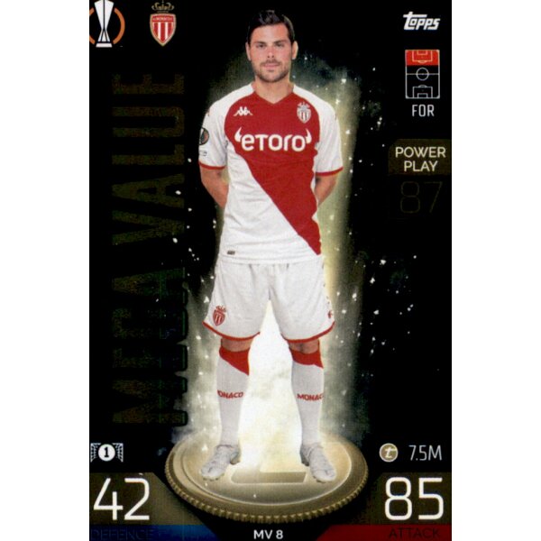 Topps Match Attax Champions League 2022/23 - MV08 - Kevin Volland - Mega Valeu