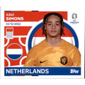 NED 17 - Xavi Simons - Topps UEFA EURO Germany EM 2024