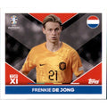 NED TOP 1 - Frenkie de Jong - Top XI - Topps UEFA EURO Germany EM 2024