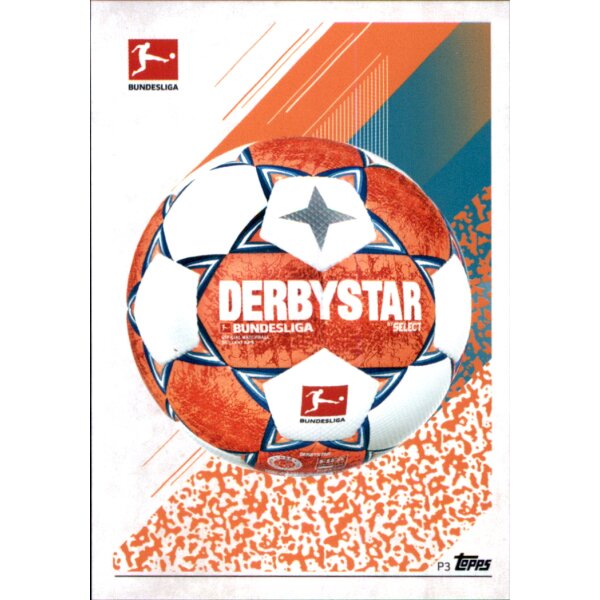 Topps Match Attax Bundesliga 2021/22 - P3 - Offizieller Spielball - Puzzle Karte