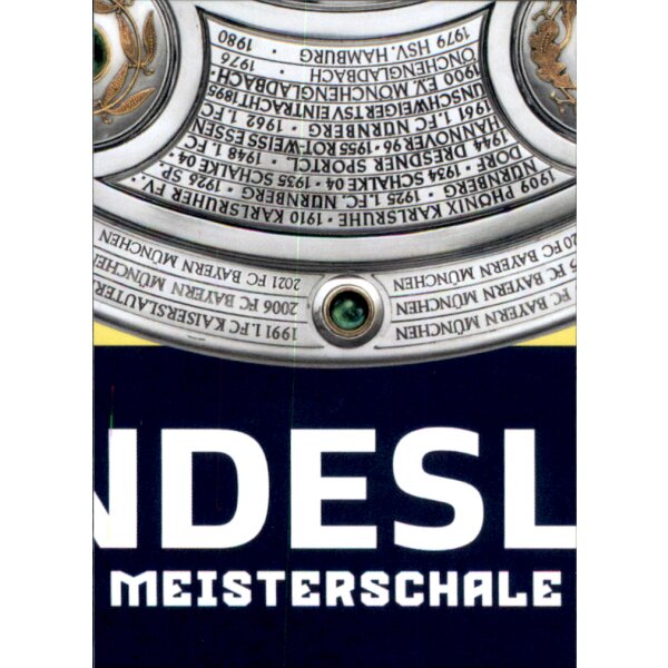 Topps Match Attax Bundesliga 2022/2023 - P8 - Meisterschale - Puzzle Karte