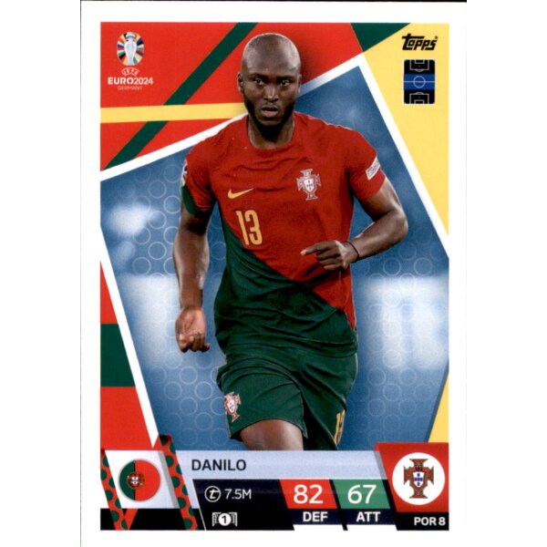 Topps Match Attax EURO 2024 Germany - POR 8 - Danilo