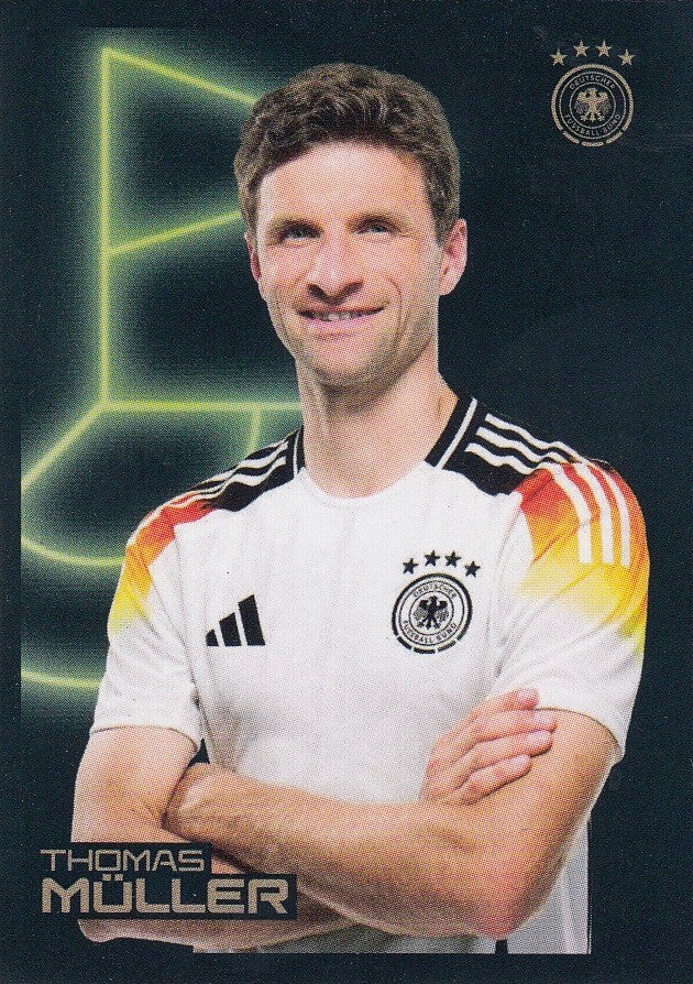 Ferrero Teamsticker Fußball EURO 2024 Panini Nr. 39: Thomas Müller Sammelbild