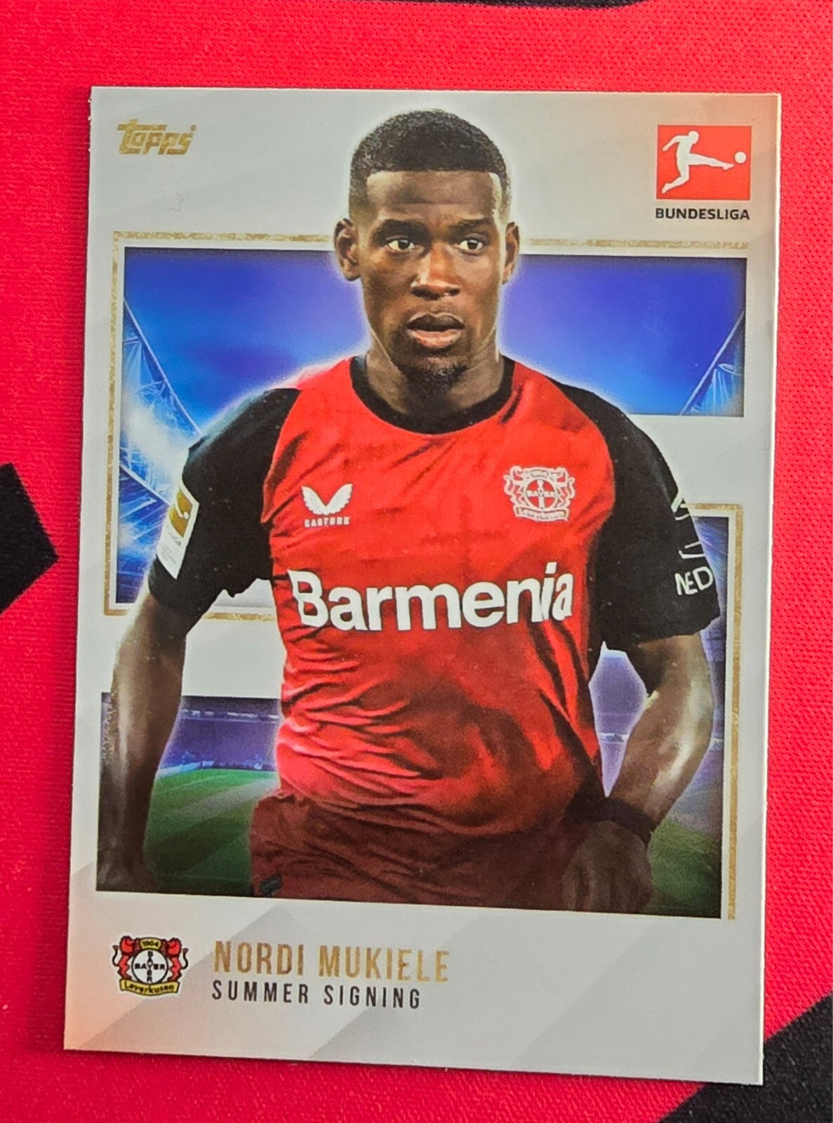 Topps Bundesliga Summer Signings 24/25 Base Nordi Mukiele