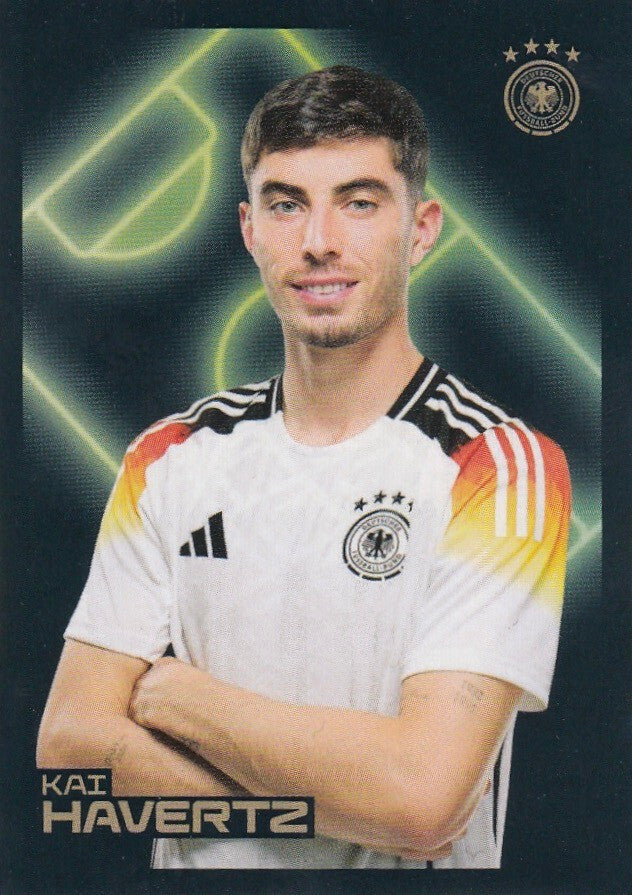 Ferrero Teamsticker Fußball EURO 2024 Panini Nr. 40: Kai Havertz Sammelbild