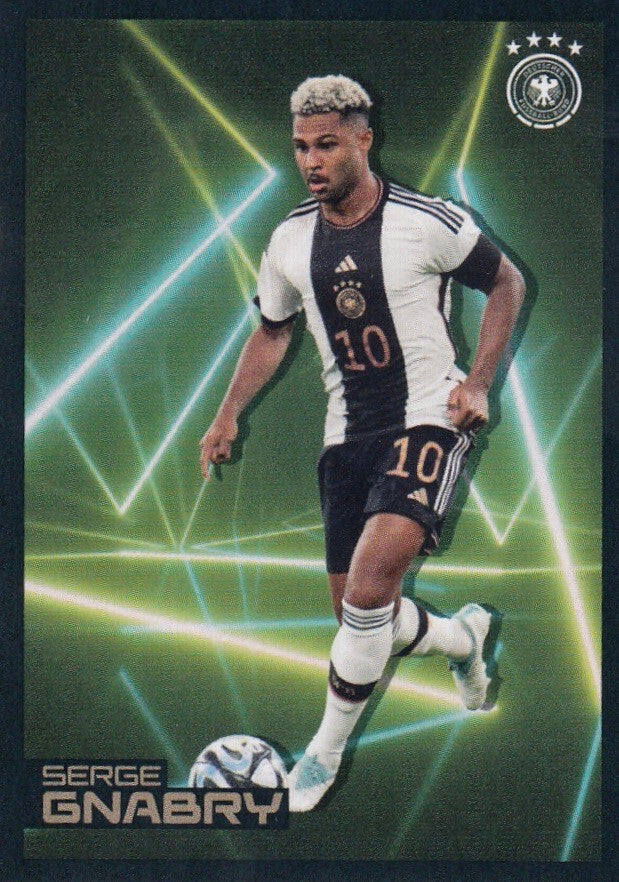 Ferrero Teamsticker Fußball EURO 2024 Panini Nr. 43: Serge Gnaby Action Sammelbild