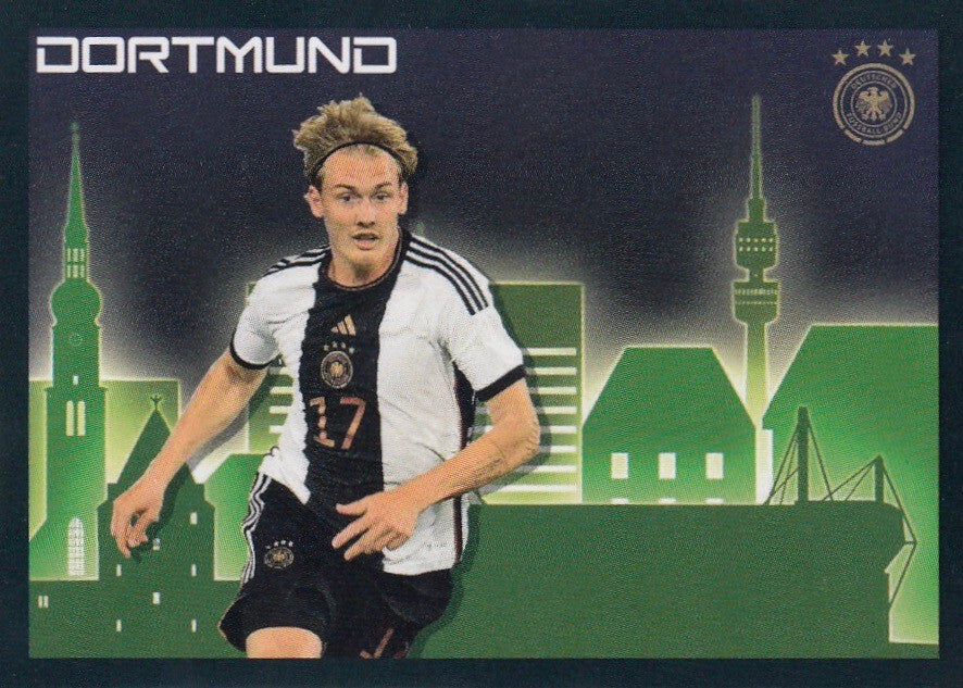 Ferrero Teamsticker Fußball EURO 2024 Panini Nr. 57: Dortmund Sammelbild