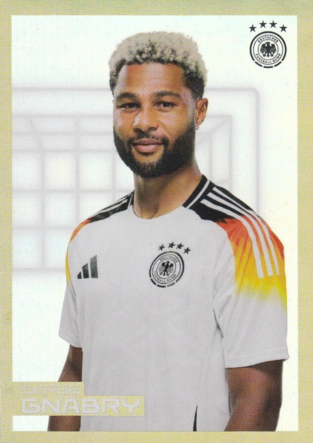 Ferrero Teamsticker Fußball EURO 2024 Panini Nr. 42: Serge Gnaby Sammelbild