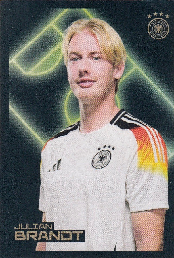 Ferrero Teamsticker Fußball EURO 2024 Panini Nr. 35: Julian Brandt Sammelbild