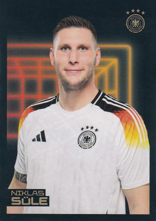 Ferrero Teamsticker Fußball EURO 2024 Panini Nr. 15: Niklas Süle Sammelbild