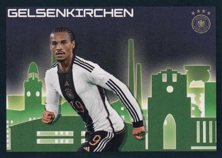 Ferrero Teamsticker Fußball EURO 2024 Panini Nr. 58: Gelsenkirchen Sammelbild