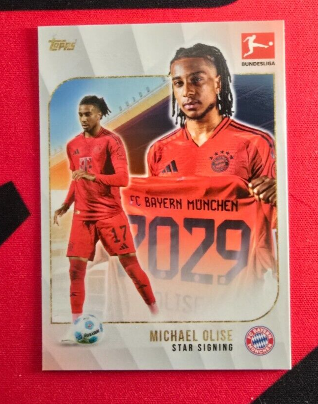 Topps Bundesliga Summer Signings 24/25 Base Michael Olise