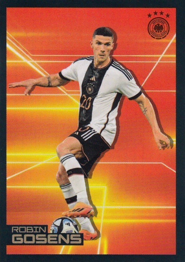 Ferrero Teamsticker Fußball EURO 2024 Panini Nr. 20: Robin Gosens Action Sammelbild