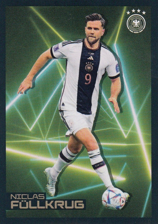 Ferrero Teamsticker Fußball EURO 2024 Panini Nr. 45: Niclas Füllkrug Action Sammelbild