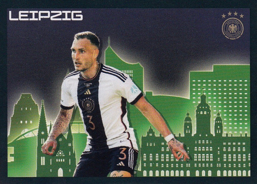 Ferrero Teamsticker Fußball EURO 2024 Panini Nr. 59: Leipzig Sammelbild