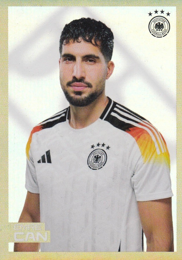 Ferrero Teamsticker Fußball EURO 2024 Panini Nr. 23: Emre Can Sammelbild