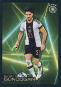 Ferrero Teamsticker Fußball EURO 2024 Panini Nr. 30: Ilkay Gündogan Action Sammelbild