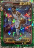 Topps Chrome 2024/25 NBA #82 Trae Young Green Refractor