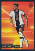 Ferrero Teamsticker Fußball EURO 2024 Panini Nr. 18: Benjamin Henrichs Action Sammelbild