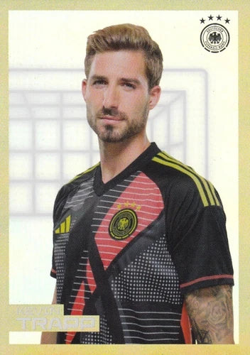 Ferrero Teamsticker Fußball EURO 2024 Panini Nr. 7: Kevin Trapp Sammelbild