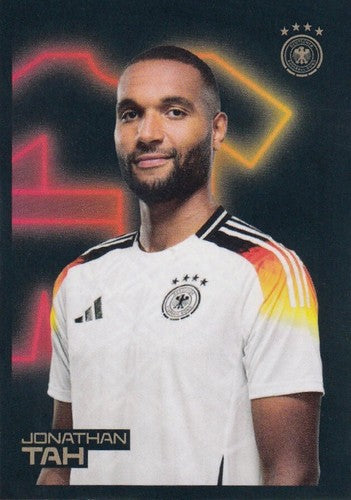 Ferrero Teamsticker Fußball EURO 2024 Panini Nr. 11: Jonathan Tah Sammelbild