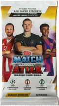 Topps - Match Attax Champions League 2025/26 Englisch - Trading Cards - 1 Booster OVP