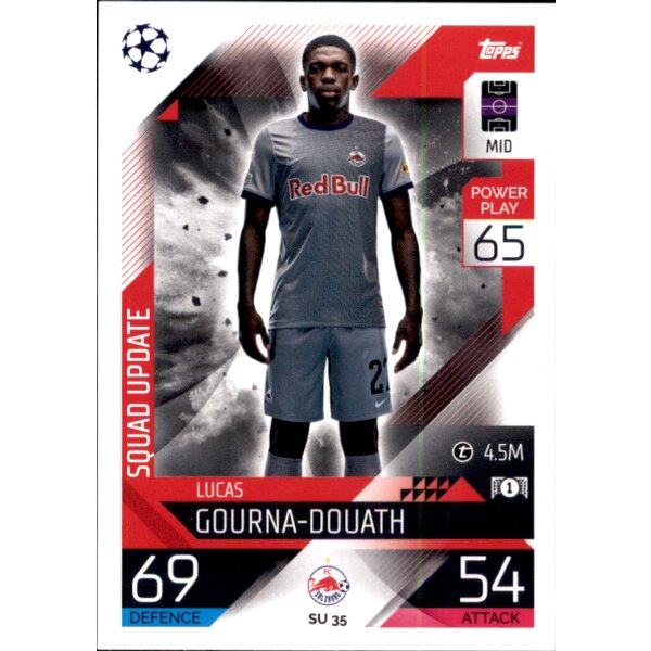 Topps Match Attax Champions League 2022/23 - SU35 - Lucas Gourna-Douath - Squad Update