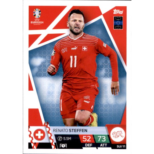 Topps Match Attax EURO 2024 Germany - SUI 11 - Renato Steffen