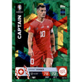 Topps Match Attax EURO 2024 Germany - SUI 12 - Granit Xhaka - Captain - GREEN EMERALD