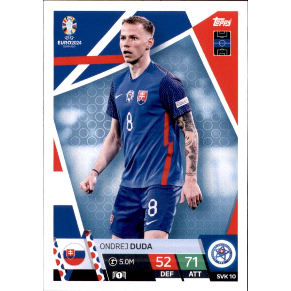 Topps Match Attax EURO 2024 Germany -  SVK 10 - Ondrej Duda