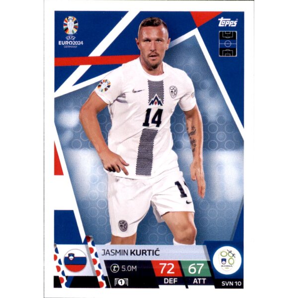 Topps Match Attax EURO 2024 Germany - SVN 10 - Jasmin Kurtic