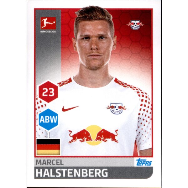 TOPPS Bundesliga 2017/2018 - Sticker 156 - Marcel Halstenberg