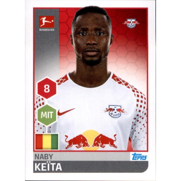 TOPPS Bundesliga 2017/2018 - Sticker 164 - Naby Keita