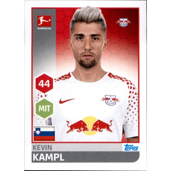 TOPPS Bundesliga 2017/2018 - Sticker 165 - Kevin Kampl