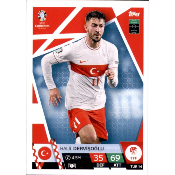 Topps Match Attax EURO 2024 Germany - TUR 14 - Halil Dervisoglu