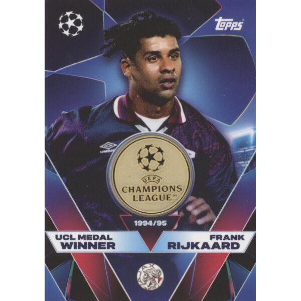 Topps Match Attax Champions League 2025/26 - UCLW-FR - Frank Rijkaard - UCL Medal Winner Relic