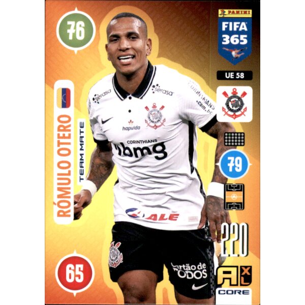 Panini FIFA 365 Adrenalyn XL 2021 - UE58 - Romulo Otero - Team Mate - Update