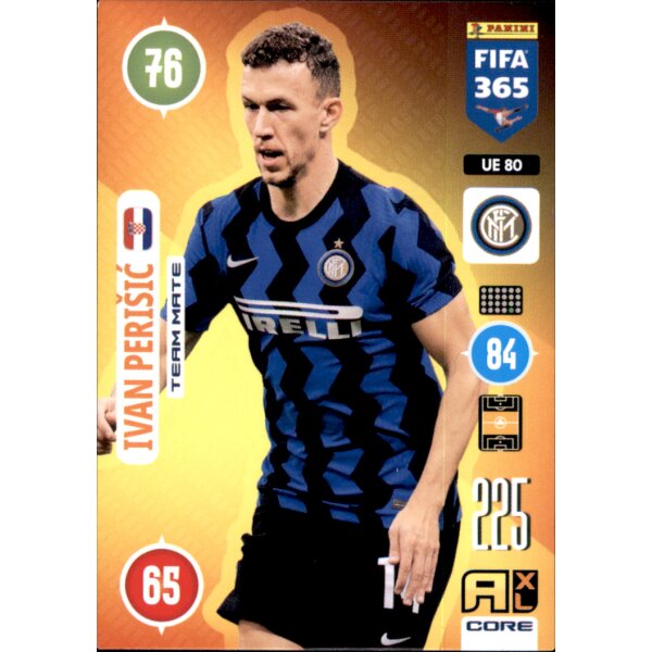 Panini FIFA 365 Adrenalyn XL 2021 - UE80 - Ivan Perisic - Team Mate - Update